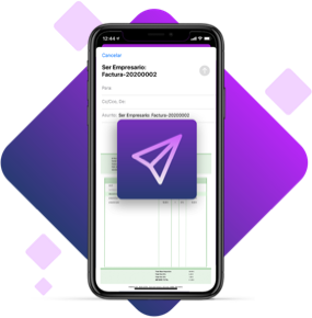 Envío de facturas desde la app